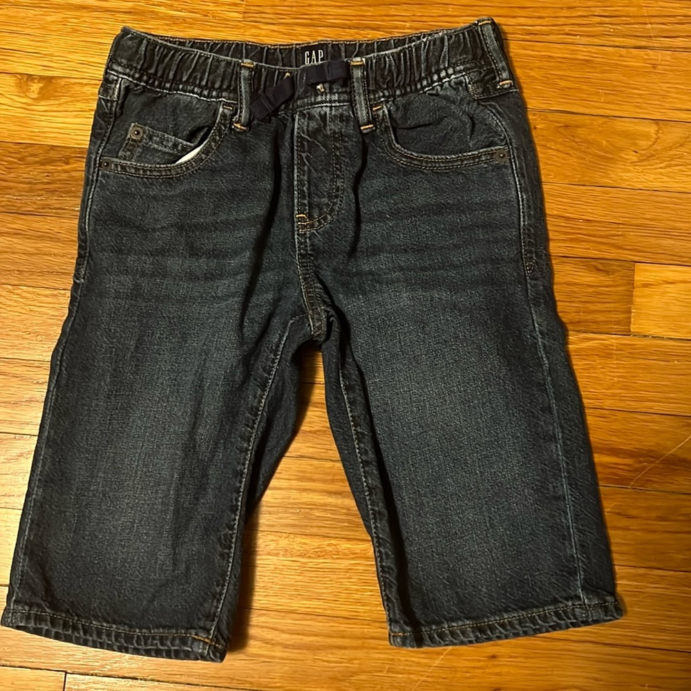 Gap Kids Pull On Jean Shorts. Size Large.